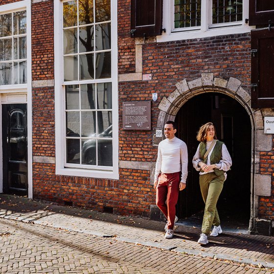 Couple at Rijksmonument Oost-Indisch Huis Delft