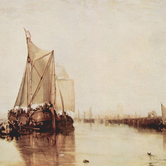 Painting Dort or Dordrecht by Joseph Mallord William Turner
