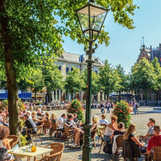 Terrace in The Hague