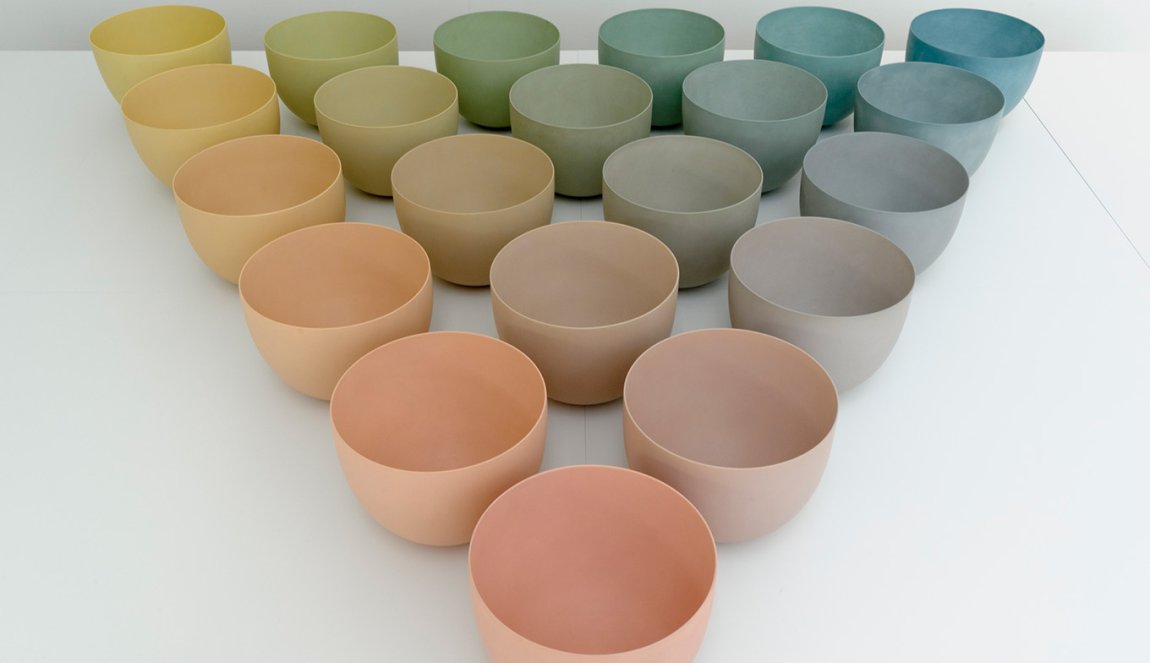 Geert Lap ceramic forms, Design Museum Den Bosch collection