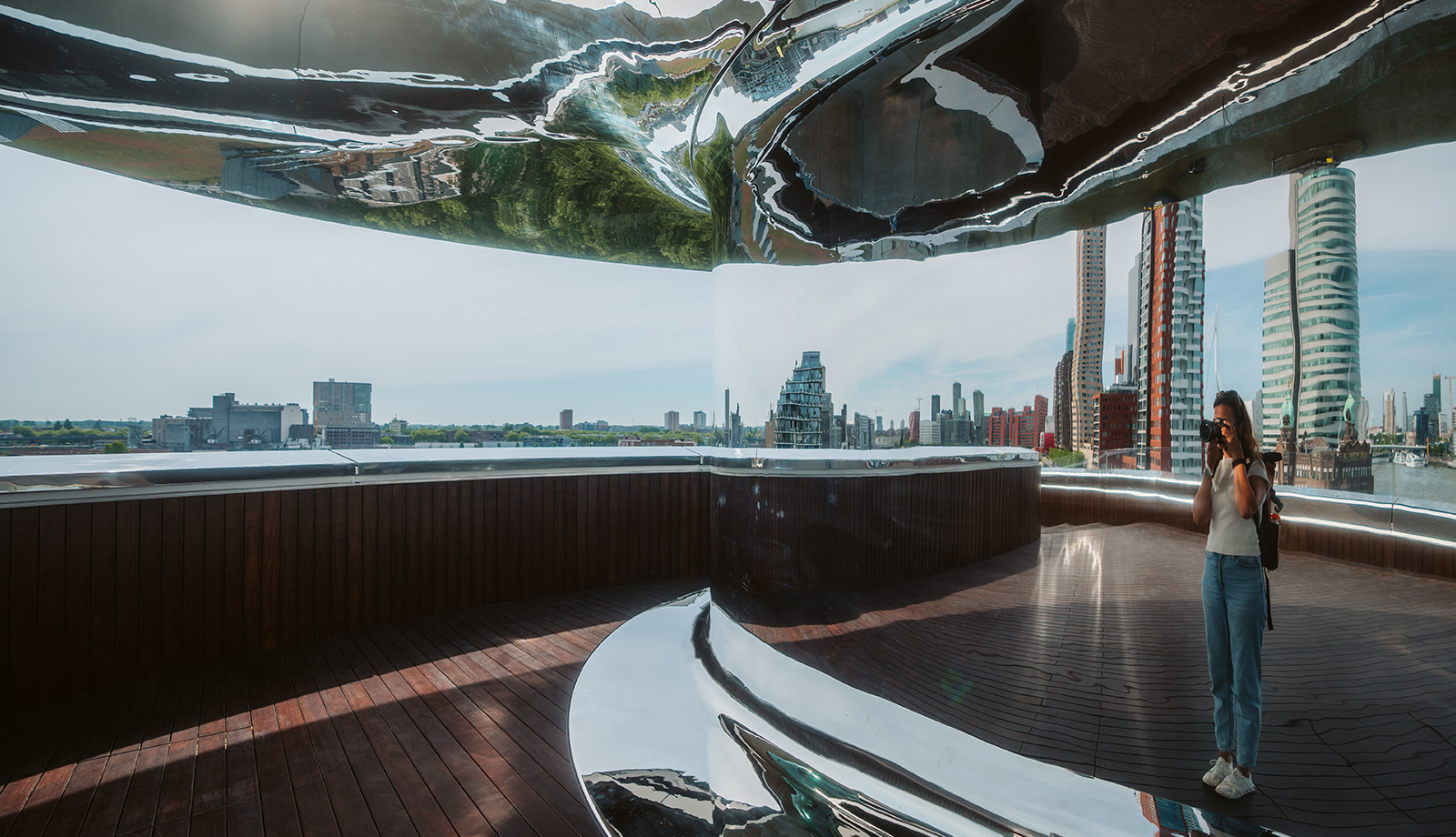 The Tornado by FENIX Rotterdam featuring the skyline