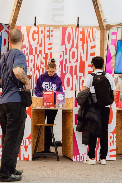 Dutch Design Week Fix Your Phone Ketelhuisplein StrijpS