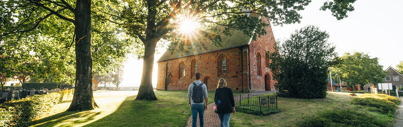 Church of artist village Zweeloo