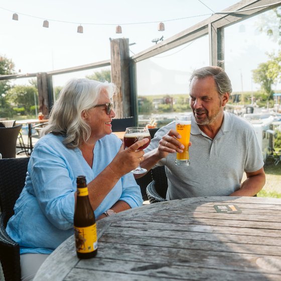 Delicious dining at Restaurant Lauwersmeer, Friesland 