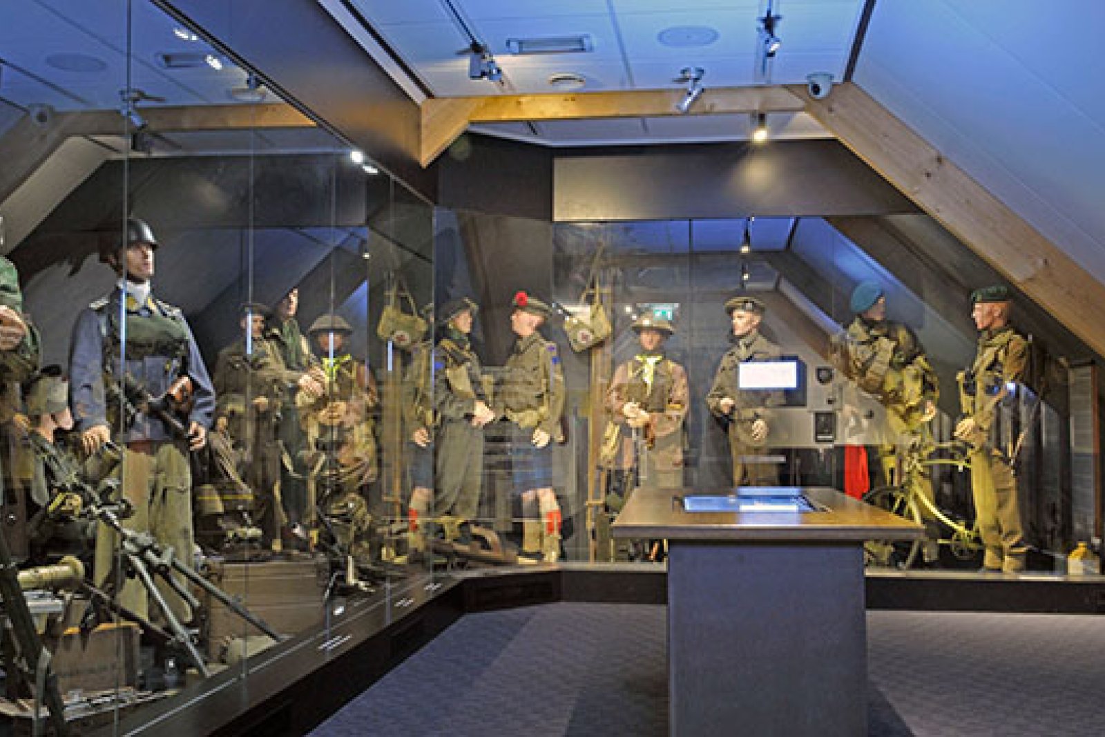 Diorama Liberation museum Zeeland