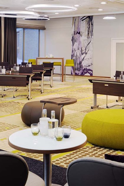 Meeting room at Amsterdam Marriot hotel