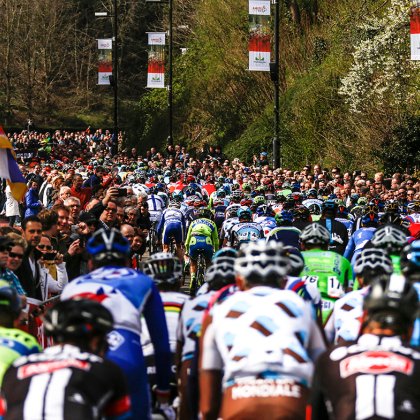 Cauberg during Amstel Gold Race
