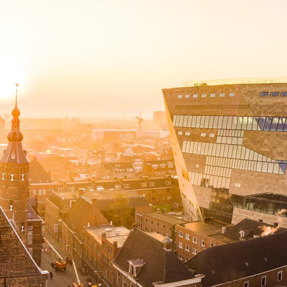 Groninger Forum and Martinitoren