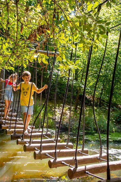 Children in the Experience Forest Lelystad