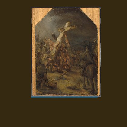 The Raising of the Cross Rembrandt van Rijn