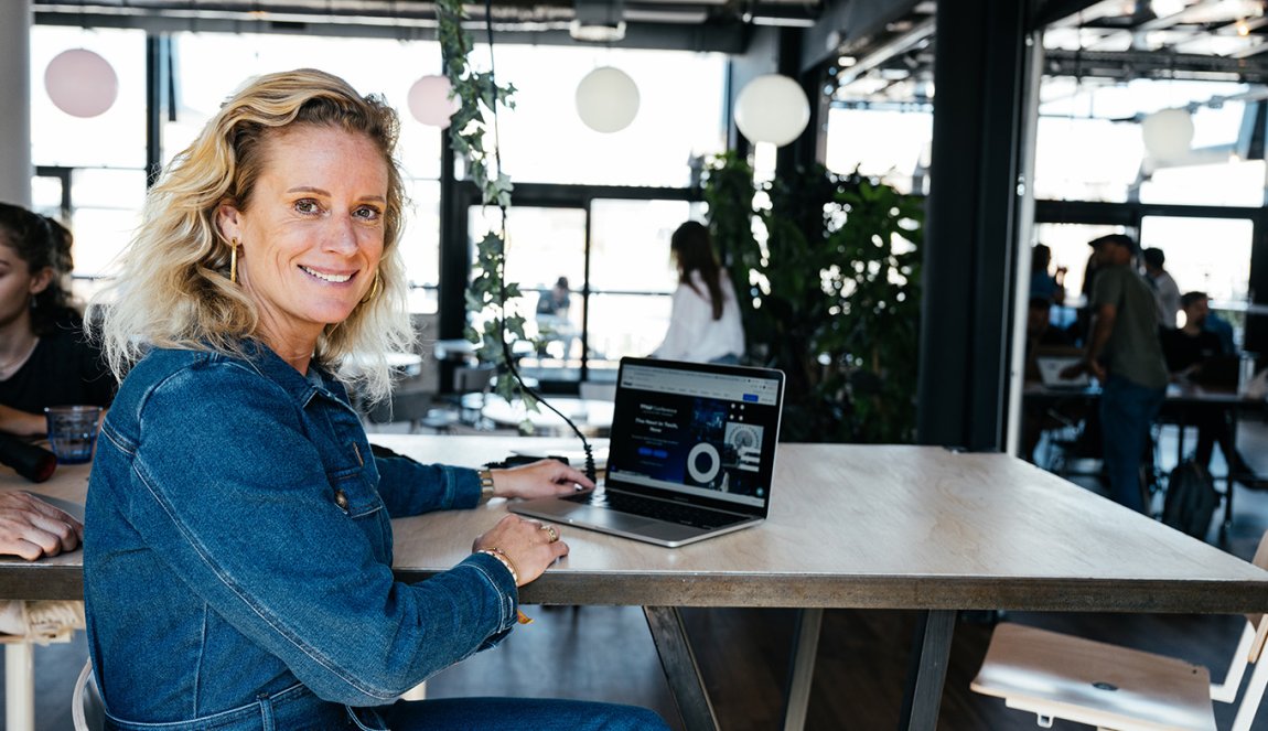 Portrait Myrthe van der Erve the Next Web Amsterdam Portrait Myrthe van der Erve the Next Web Amsterdam