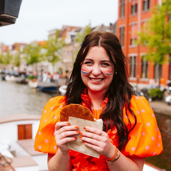 King&rsquo;s Day 2026 in Leiden with stroopwafels