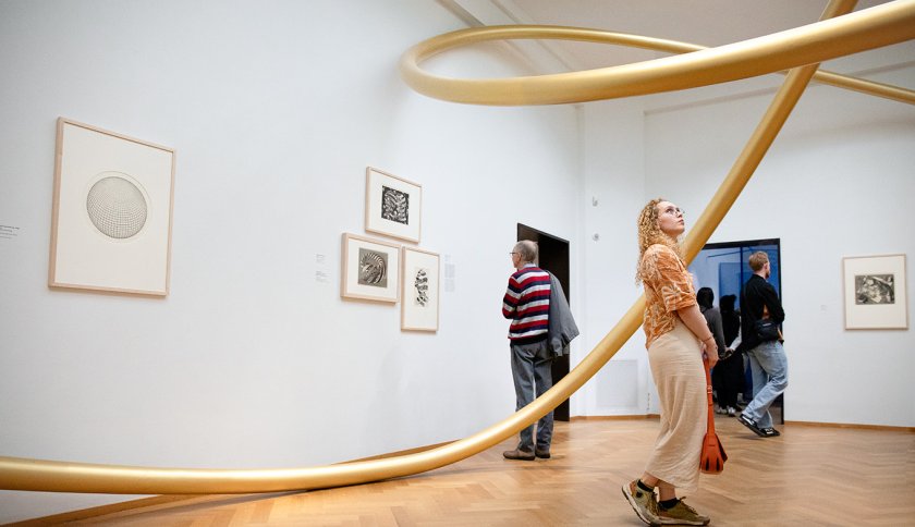 Visiting the Kunstmuseum Den Haag