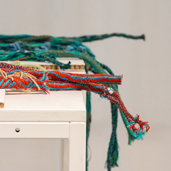 NOoF coloured fabric