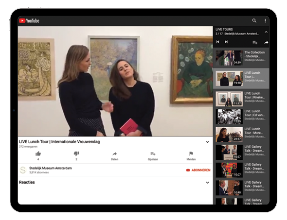 Live Tours Stedelijk Museum Amsterdam Live Tours Stedelijk Museum Amsterdam