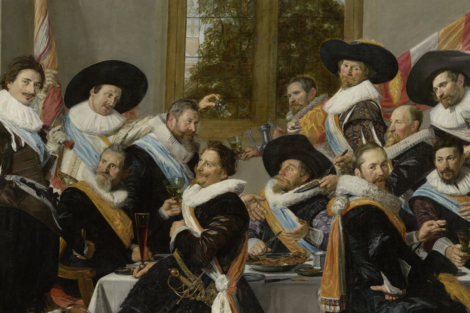 Banquet of the officers of the Calivermen Civic Guard, Frans Hals Museum, Haarlem