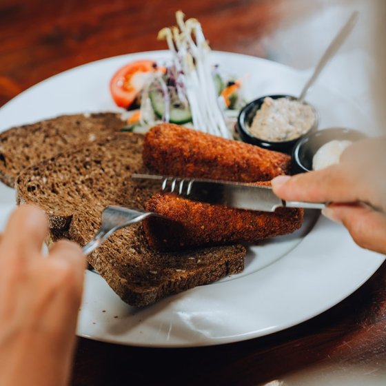 Dutch lunch in the Stadsbierhuys