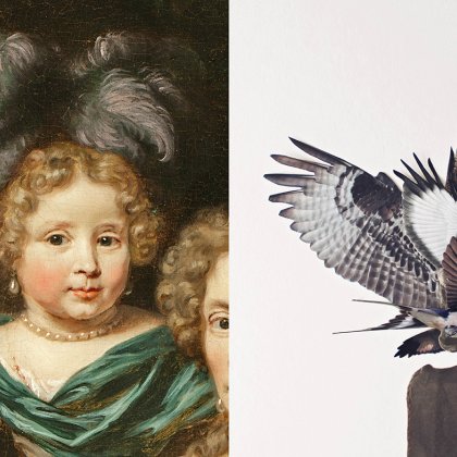 Freida Mellema with Muse Nicolaes Maes