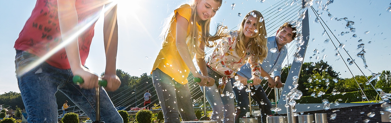 Family closes Eastern Scheldt storm surge barrier attraction Madurodam