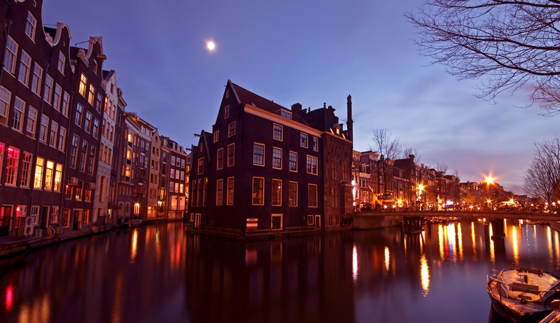 Amsterdam by night 