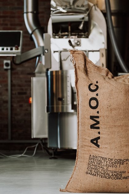 Van Nelle factory jute bag coffee