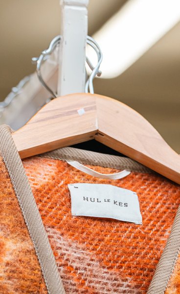 Arnhem Sjaak Hullekes with orange body warmer