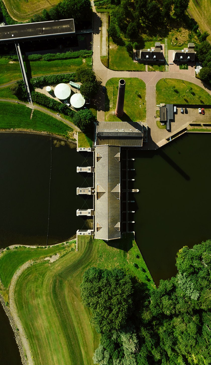 Wouda pumping station in Lemmer is the largest steam pumping station 