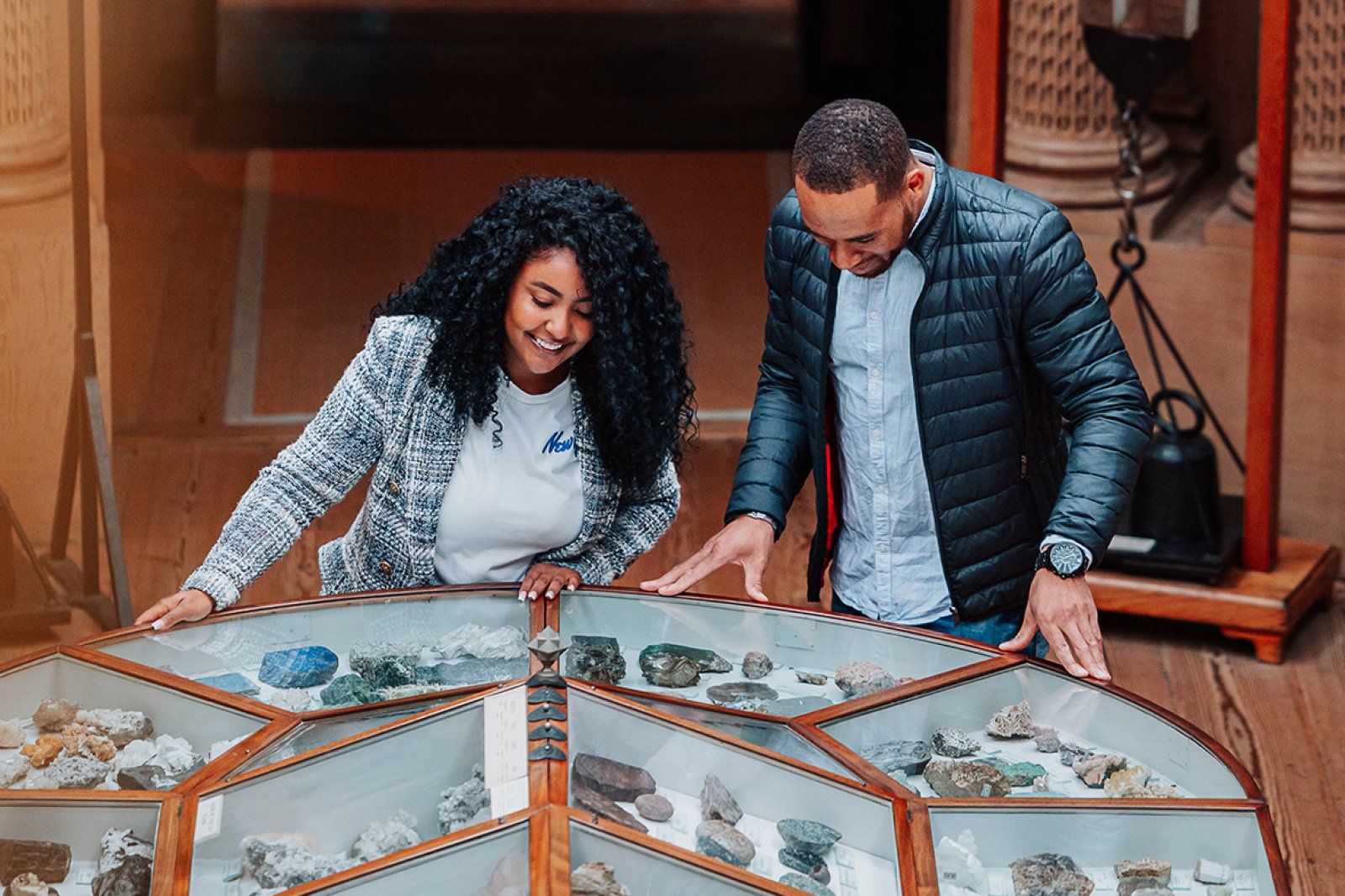 Teylers Museum Haarlem couple views collection