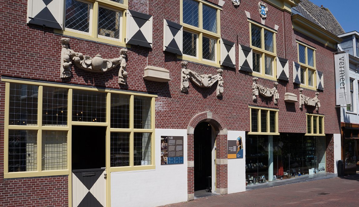 The Vermeer Centrum in Delft, museum about the painter Johannes Vermeer The Vermeer Centrum in Delft, museum about the painter Johannes Vermeer