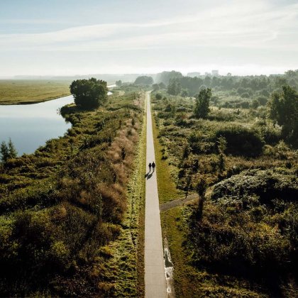 Oostvaardersplassen part of National Park Nieuw Land