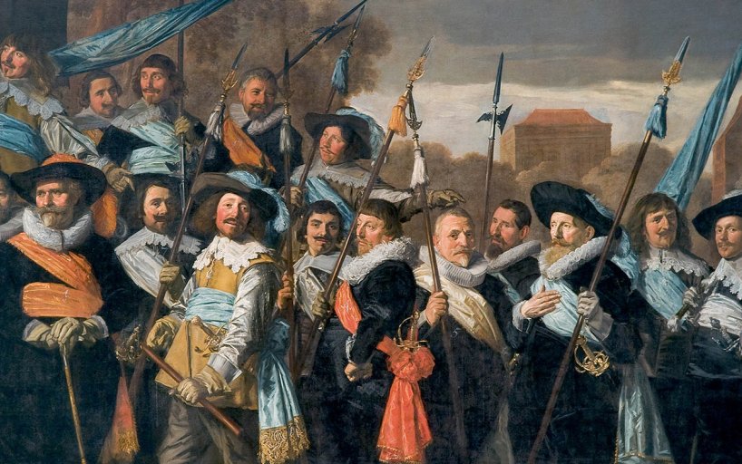 Officers and sub-alterns of the St George Civic Guard, Frans Hals Museum, Haarlem