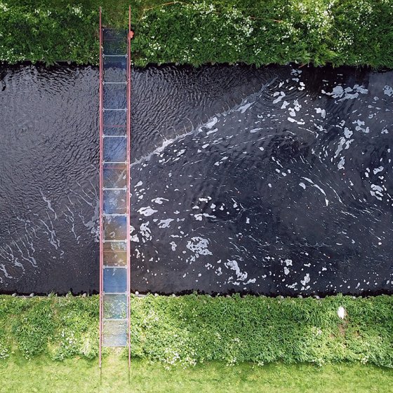 Bubble Barrier Wervershoof microplastics research