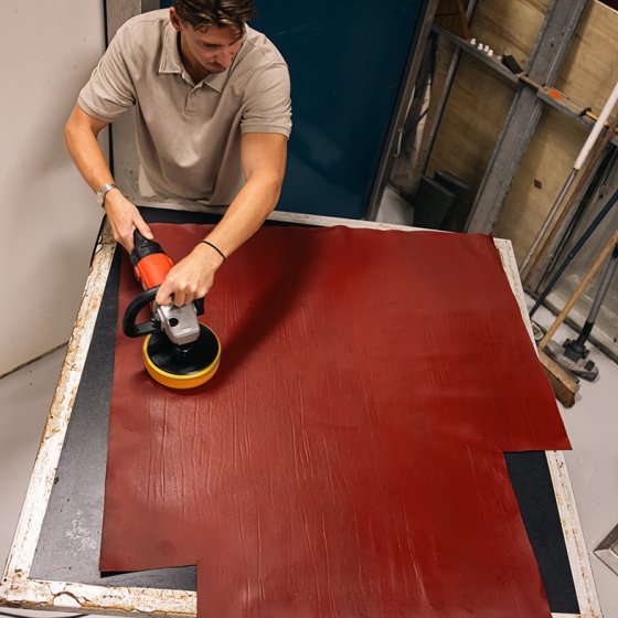 Leather making mangoes at Fruitleather