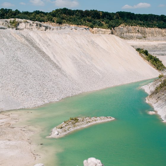 The ENCI quarry is a limestone quarry on the Meuse side of Sint-Pietersberg in Maastricht.