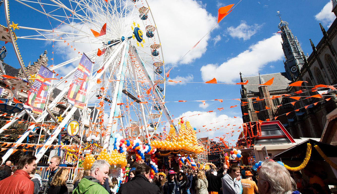 King's Day Koningsdag on April 27 in the Netherlands