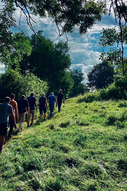 Hiking in Schin op Geul in Limburg