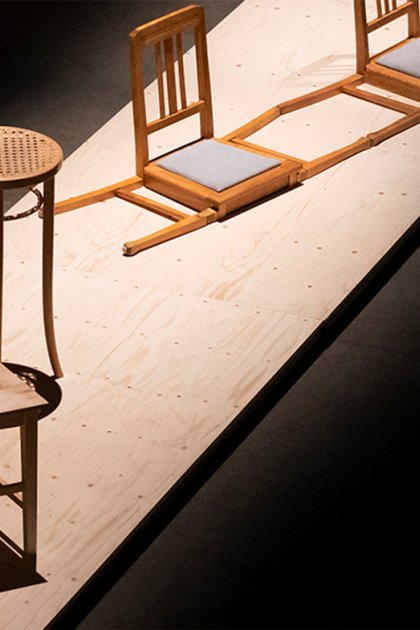 Micheline Nahra created a one person dinner setting form a four person dinner set