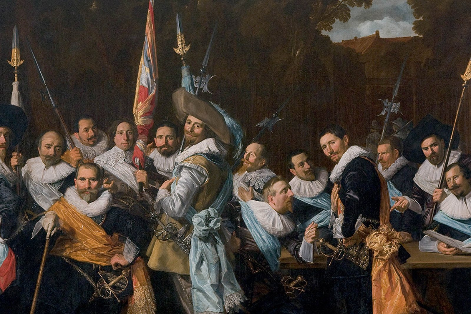 Officers and sub-alterns of the Calivermen Civic Guard, Frans Hals Museum, Haarlem