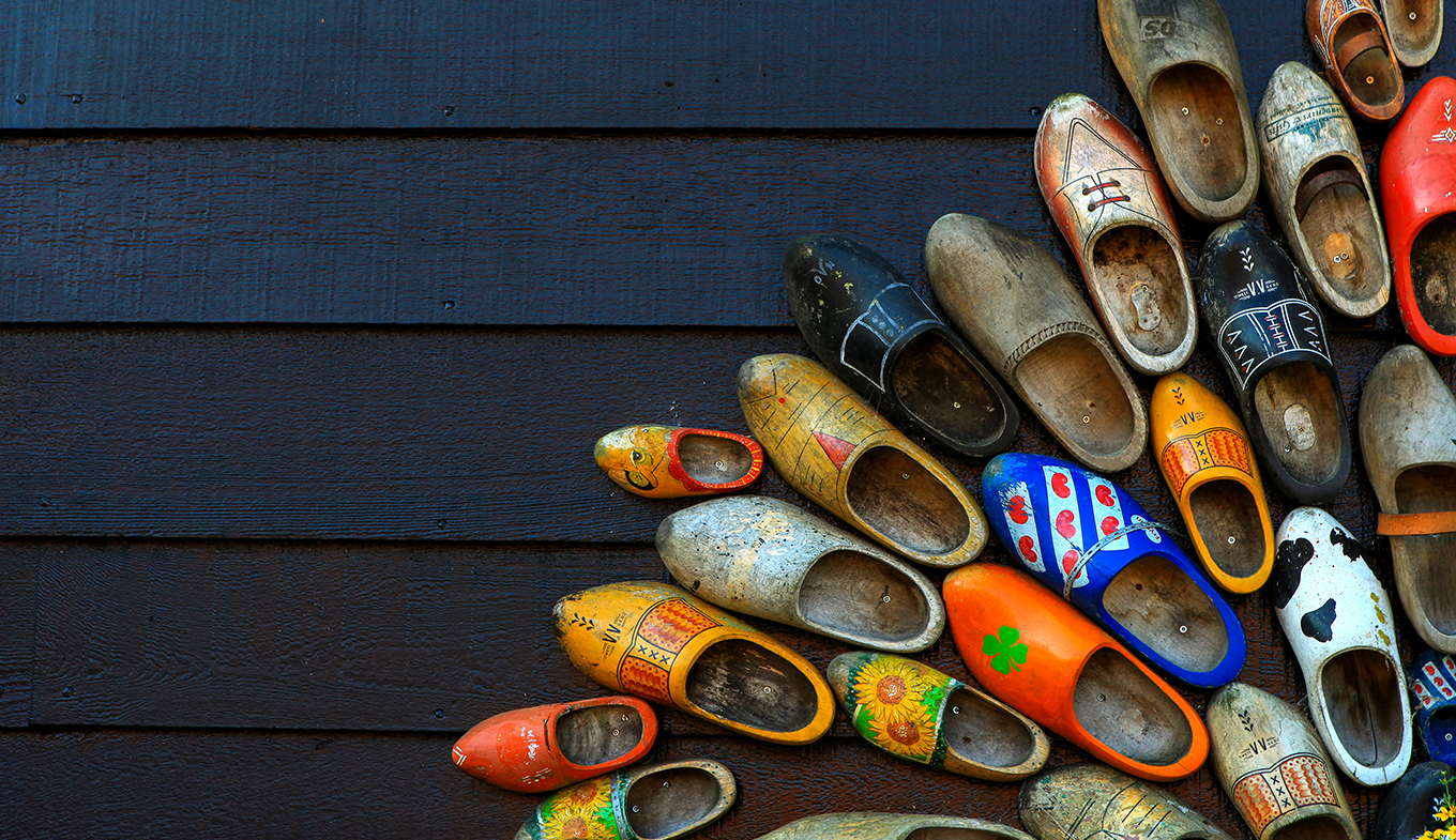 Wooden shoes from Holland 