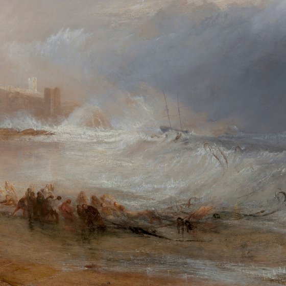 Painting Wreckers by Joseph Mallord William Turner