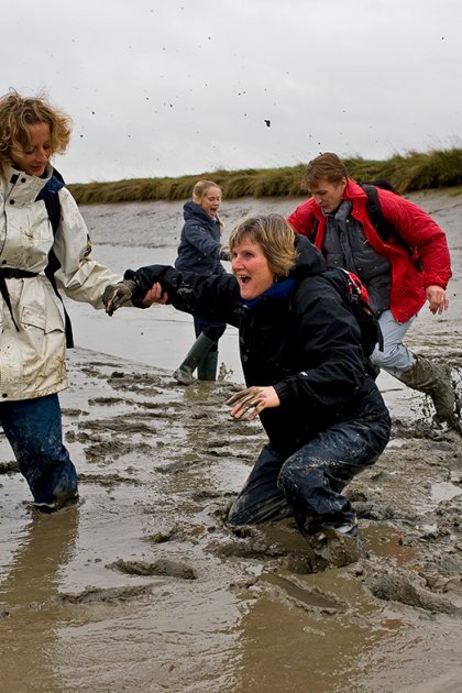Crawling around the mud in Zeeland