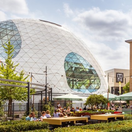 The Blob in the city center of Eindhoven
