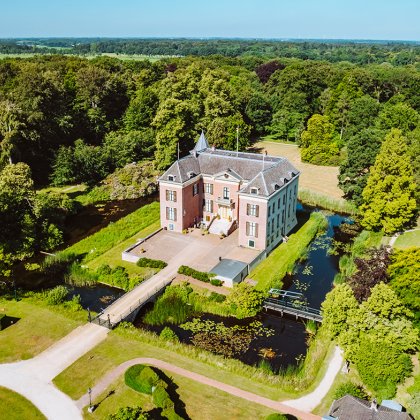 Huis Doorn drone view
