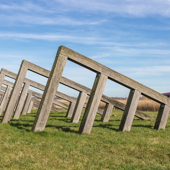 Schokland, icebreakers on the former island