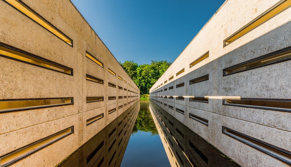 Test site for the Delta Works Waterloopbos Noordoostpolder