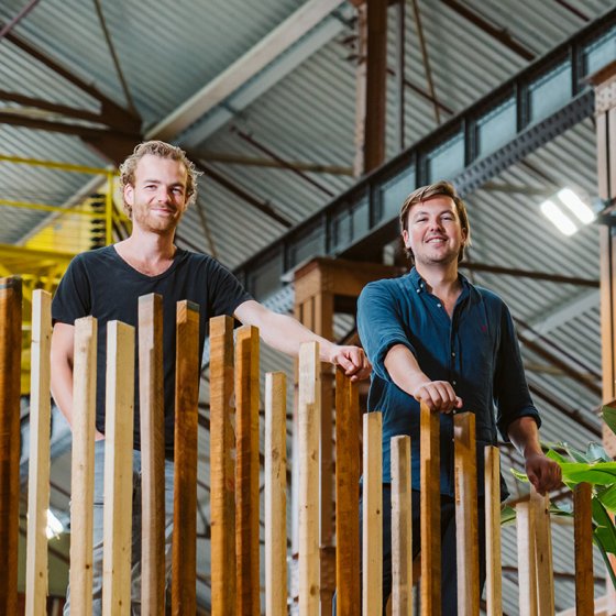 Urban Reef portrait of Pierre Oskam and Max Latour 