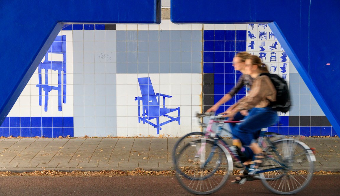 De Stijl viaduct near Rietveld Schröderhuis © Jurjen Drenth