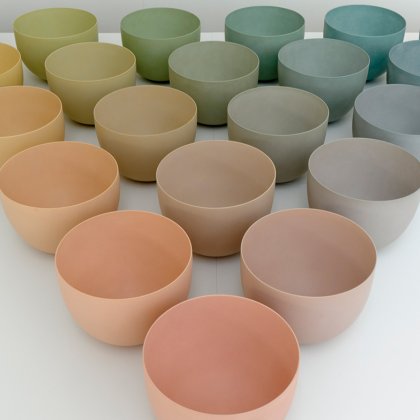 Geert Lap ceramic forms, Design Museum Den Bosch collection