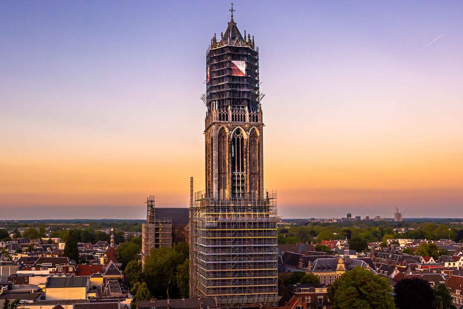 Dom in Utrecht by night