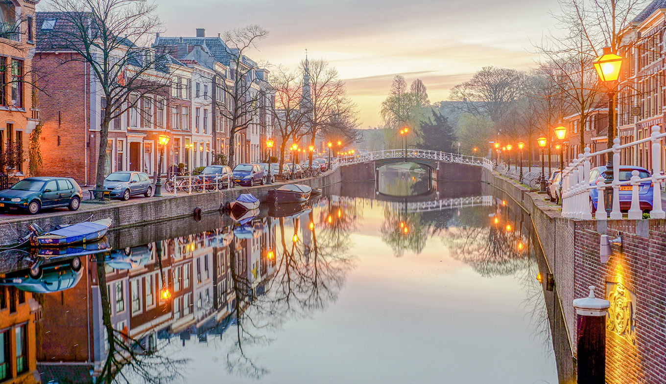 Leiden Rembrandt Canals Courtyards History Holland